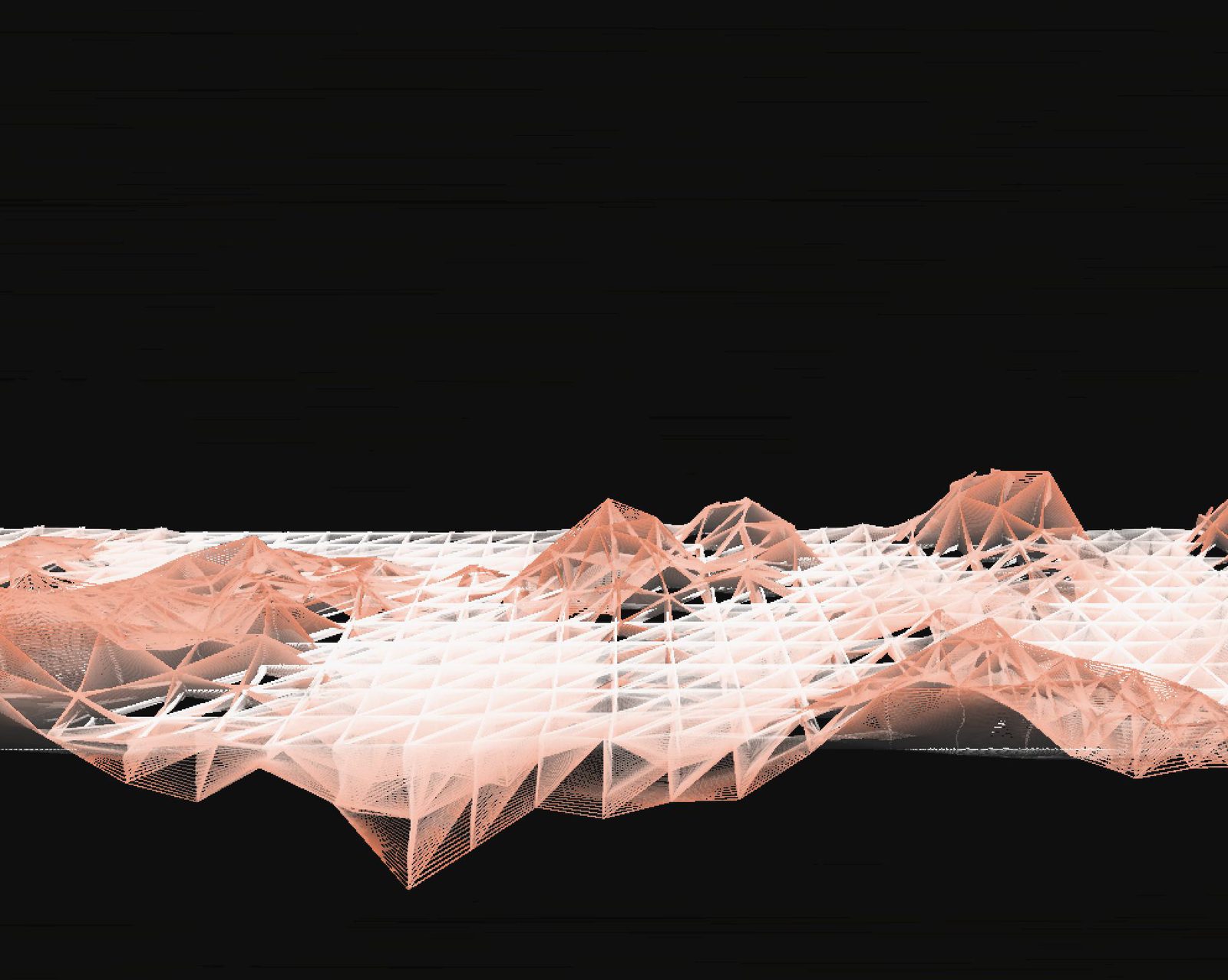 Dormant boundary: Beyond the sensing range, the interface stays still.